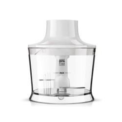 Taurus Bapi 850 Plus Inox 0,7 L Batidora de inmersión 850 W Verde, Gris, Acero satinado, Blanco