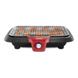 Ufesa BB7640 parrilla de interior 2300 W Negro, Rojo