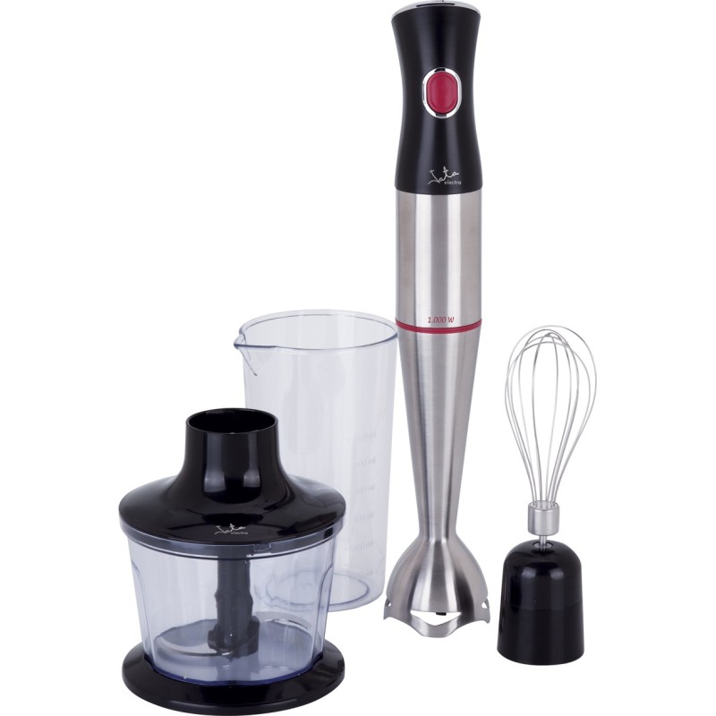 JATA BT177 licuadora 0,6 L Batidora de vaso 1000 W Negro, Acero inoxidable