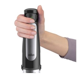 Braun MultiQuick 7 MQ 7045X 1,25 L Batidora de inmersión 1000 W Negro, Acero inoxidable