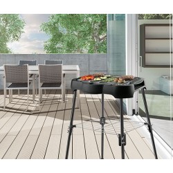 Taurus Maxim's Plus Barbacoa Mesa Eléctrico Negro 2000 W
