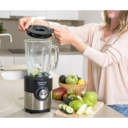 Taurus Supreme Mix 1,75 L Batidora de vaso 1200 W Negro, Acero inoxidable
