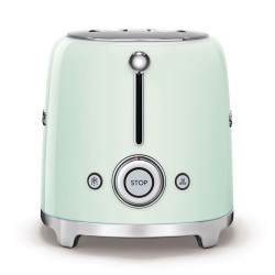 Smeg TSF01PGEU tostadora 6 2 rebanada(s) 950 W Verde