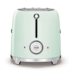 Smeg TSF01PGEU tostadora 6 2 rebanada(s) 950 W Verde