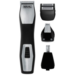 Wahl GroomsMan Pro Batería Negro, Acero inoxidable