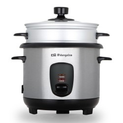 Orbegozo CO-3025 vaporizador 3 cesta(s) Encimera 400 W Acero inoxidable