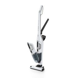 Bosch Serie 4 BBH32551 aspiradora de pie y escoba eléctrica Aspiradora escoba 2 en 1 Batería Secar Sin bolsa 0,4 L Metálico,