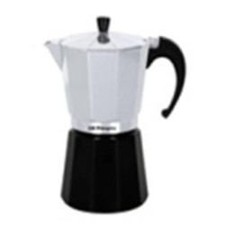 Orbegozo KFM 930 Cafetera italiana Negro, Plata