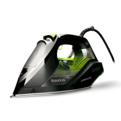 Taurus Geyser ECO 3000 Plancha a vapor Suela antiadherente 3000 W Negro, Verde, Gris