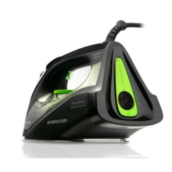 Taurus Geyser ECO 3000 Plancha a vapor Suela antiadherente 3000 W Negro, Verde, Gris