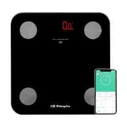 Orbegozo PB 3000 Plaza Negro, Gris Báscula personal electrónica