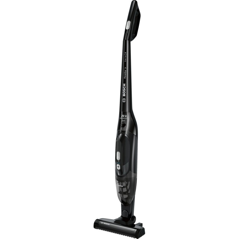 Bosch Serie 2 BBHF220 aspiradora de pie y escoba eléctrica Aspiradora escoba 2 en 1 Batería Secar Sin bolsa Negro