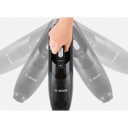 Bosch Serie 2 BBHF220 aspiradora de pie y escoba eléctrica Aspiradora escoba 2 en 1 Batería Secar Sin bolsa Negro