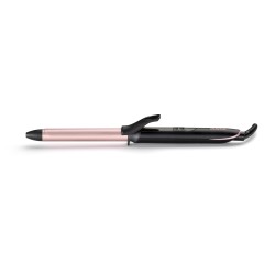 BaByliss 19 mm Curling Tong Rizador de pelo Caliente Negro, Oro rosado 2,5 m