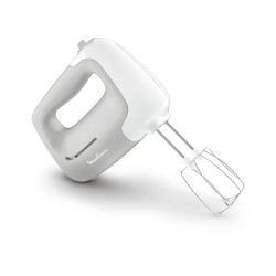 Moulinex PowerMix HM450B Batidora de mano 450 W Gris, Blanco