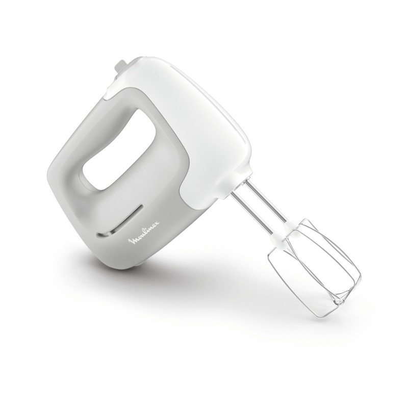 Moulinex PowerMix HM450B Batidora de mano 450 W Gris, Blanco