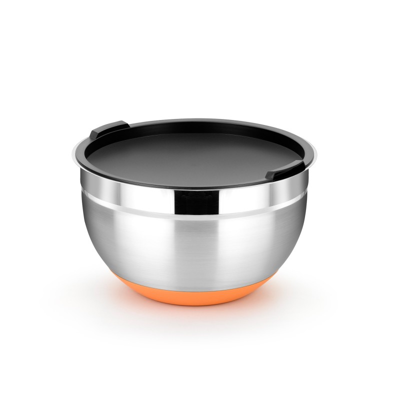 BRA Efficient A273020 recipiente de almacenar comida Alrededor Cuenco 3,2 L Negro, Naranja 1 pieza(s)