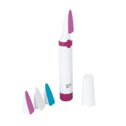 JATA SM100B set de manicura y pedicura Púrpura, Blanco
