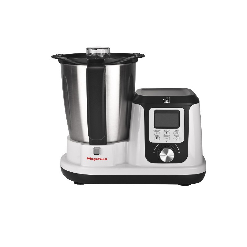 Magefesa 8429113419073 robot de cocina 3,3 L Acero inoxidable, Blanco