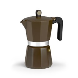 Monix M671006 cafetera manual Cafetera italiana Marrón