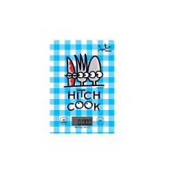 JATA Mod. 732K Azul Encimera Rectángulo Báscula electrónica de cocina