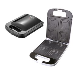 Comelec SA 1208 sandwichera 1400 W Negro