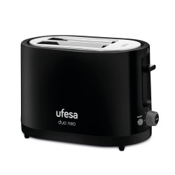 Ufesa TT7485 DUO NEO 7 2 rebanada(s) 750 W Negro