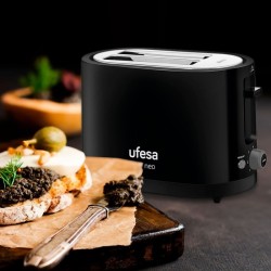 Ufesa TT7485 DUO NEO 7 2 rebanada(s) 750 W Negro