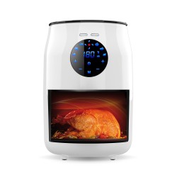 Taurus Respire Sencillo 1,5 L Independiente 1000 W Freidora de aire caliente Negro, Blanco
