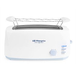 Orbegozo TO 4500 tostadora 6 4 rebanada(s) 1400 W Blanco