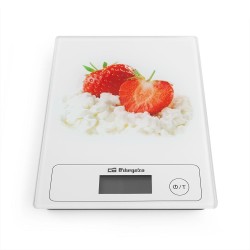 Orbegozo PC 1018 Verde, Rojo, Blanco Encimera Rectángulo Báscula electrónica de cocina