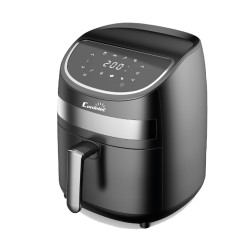 Comelec FA3503 freidora Sencillo 3,5 L 1000 W Freidora de aire caliente Negro, Plata
