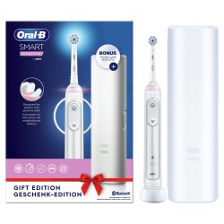 Oral-B SmartSeries 80353920 cepillo eléctrico para dientes Adulto Cepillo dental giratorio Plata, Blanco