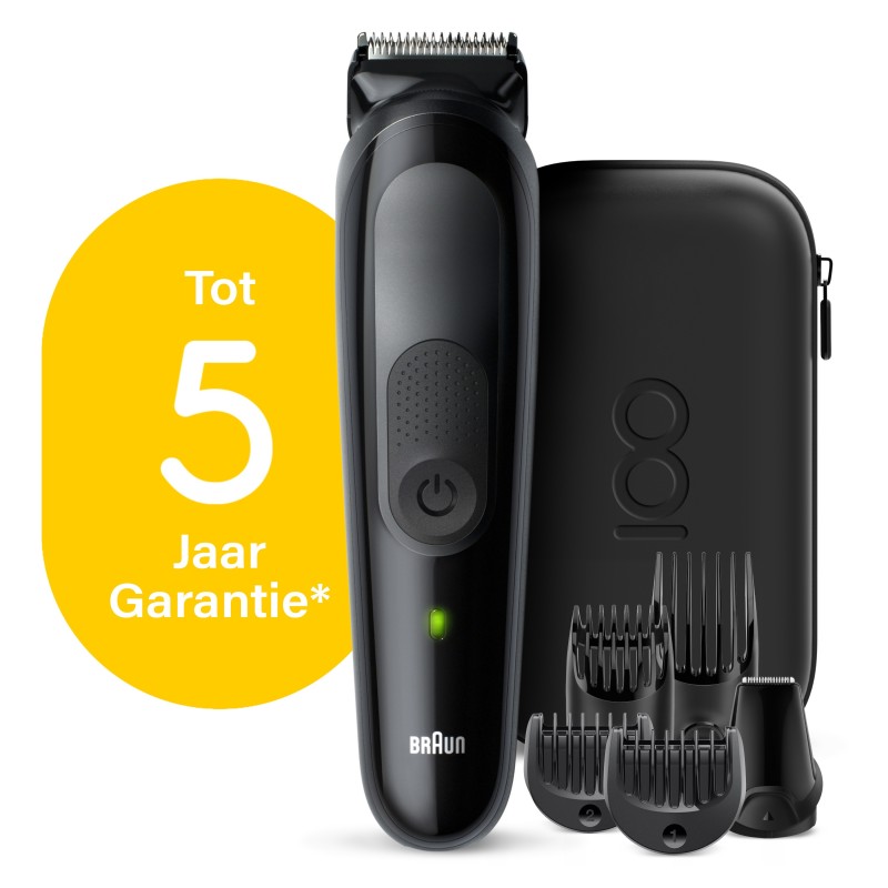 Braun All-in-one 81728159 depiladora para la barba AC Batería 2,1 cm Negro