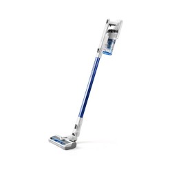 Taurus Ultimate Go Animal Aspiradora escoba 2 en 1 Batería Secar Bolsa para el polvo Azul, Blanco