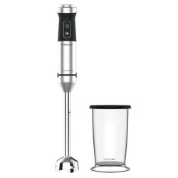 Cecotec Power TitanBlack 1500 XL 0,8 L Batidora de inmersión 1500 W Negro, Plata