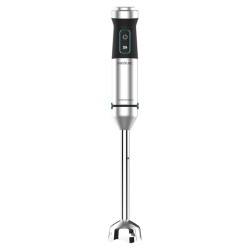 Cecotec Power TitanBlack 1500 XL 0,8 L Batidora de inmersión 1500 W Negro, Plata