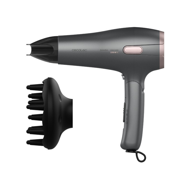 Cecotec Bamba IoniCare 5250 EasyCollect Pro secador 2100 W Negro, Gris