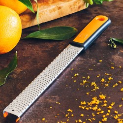 BRA Efficient A195025 cortador de verduras en espiral o rallador manual Rallador de mano Naranja