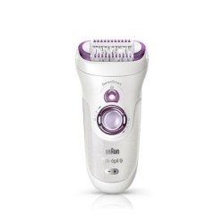 Braun Silk-épil 9 SensoSmart 9 700 40 pinzas Violeta, Blanco