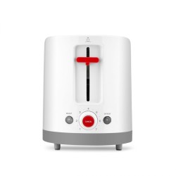 Ufesa TT7385 tostadora 7 2 rebanada(s) 800 W Gris, Rojo, Blanco