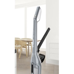 Bosch BCH3P210 aspiradora de pie y escoba eléctrica Aspiradora escoba 2 en 1 AC Batería Secar Sin bolsa 0,4 L Negro, Gris