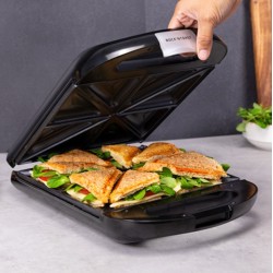 Cecotec 03111 sandwichera 1500 W Negro