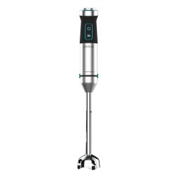 Cecotec Power TitanBlack 1500 XL PerfectCream&Crush Batidora de inmersión 1500 W Negro, Verde, Acero inoxidable