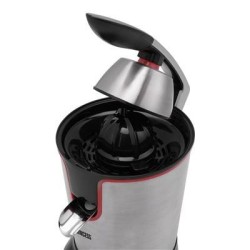 Princess 01.201871.01.650 prensa de cítricos eléctricos 600 W Negro, Acero inoxidable