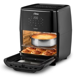 Ufesa Sensei Sencillo 12 L Independiente 1700 W Freidora de aire caliente Negro