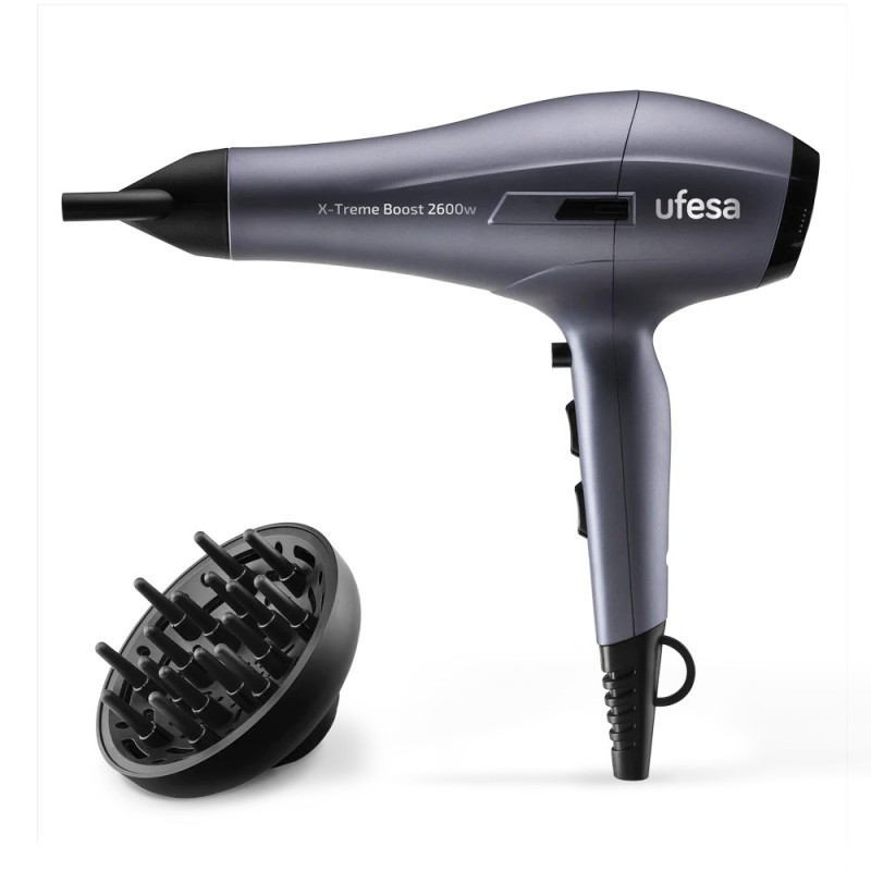 Ufesa X-treme Boost secador 1800 W Gris