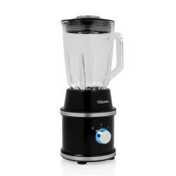 Tristar BL-4481PR licuadora 1,5 L Batidora de vaso 1300 W Negro, Transparente
