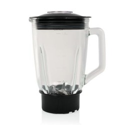 Tristar BL-4481PR licuadora 1,5 L Batidora de vaso 1300 W Negro, Transparente
