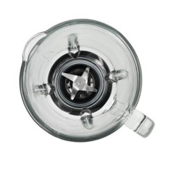 Tristar BL-4481PR licuadora 1,5 L Batidora de vaso 1300 W Negro, Transparente